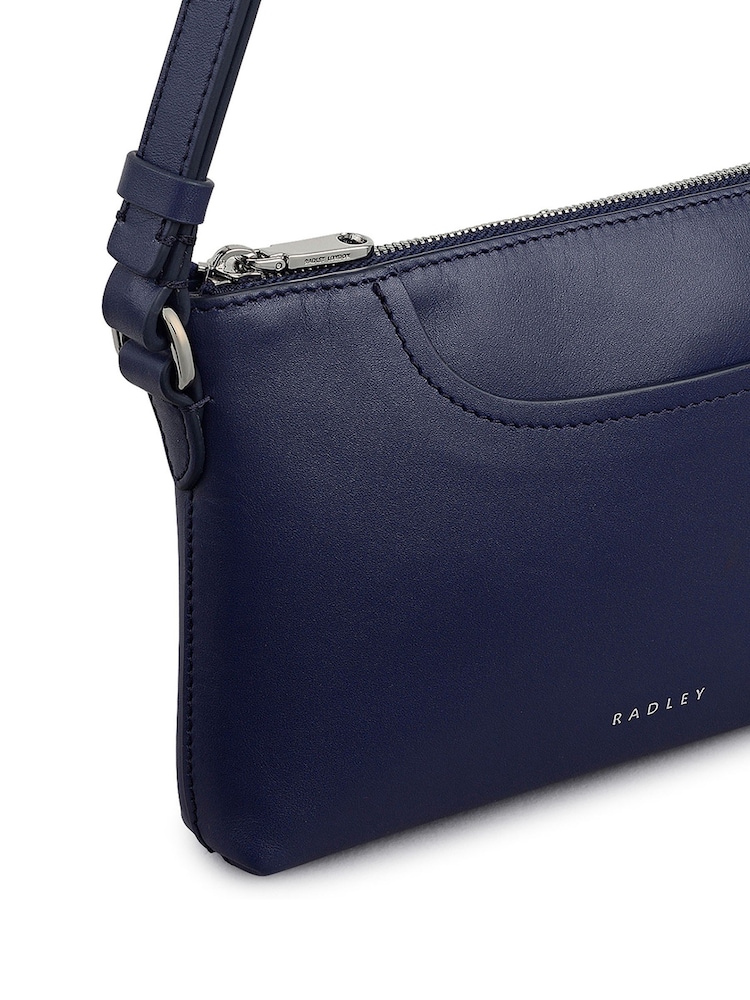 Radley Blue Pockets Zip Top Shoulder Bag - Imagen 4 de 4