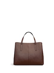 Radley Medium Dukes Place Texure Zip Top Grab Brown Bag - Image 2 of 6