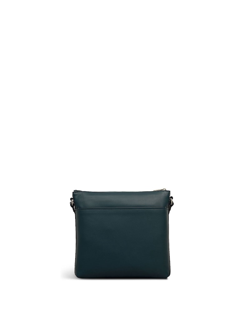Radley Large Green Pockets Zip Top Cross-Body Bag - Imagen 2 de 5