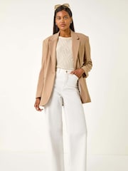 Roman Natural Single Breated Smart Blazer - Image 2 of 5