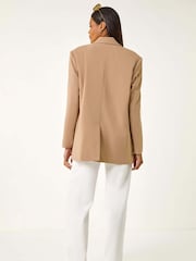 Roman Natural Single Breated Smart Blazer - Image 3 of 5