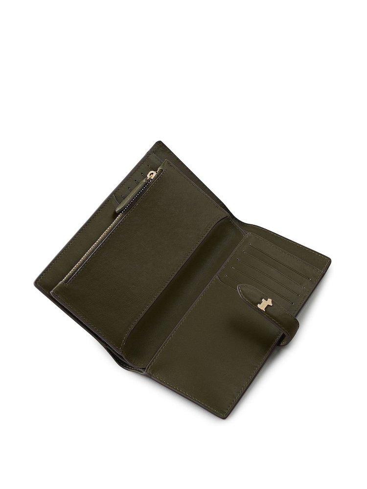 Radley Large Green Willis Street Bifold Matinee Purse - Image 4 of 4