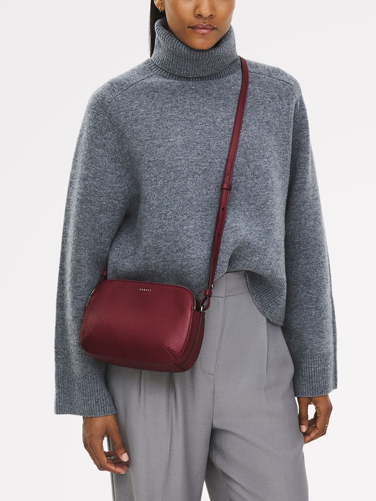 Radley Medium Dukes Place Ziptop Nude Cross-Body Bag - Image 5 of 5 Radley Medium Dukes Place Ziptop Nude Cross-Body Bag - Image 5 of 5