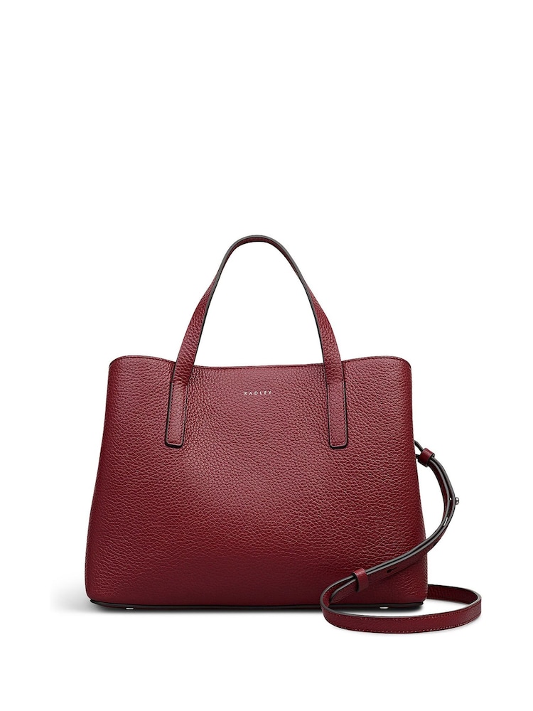 Radley Medium Dukes Place Icon Zip Top Grab Brown Bag - Image 1 of 6 Radley Medium Dukes Place Icon Zip Top Grab Brown Bag - Image 1 of 6