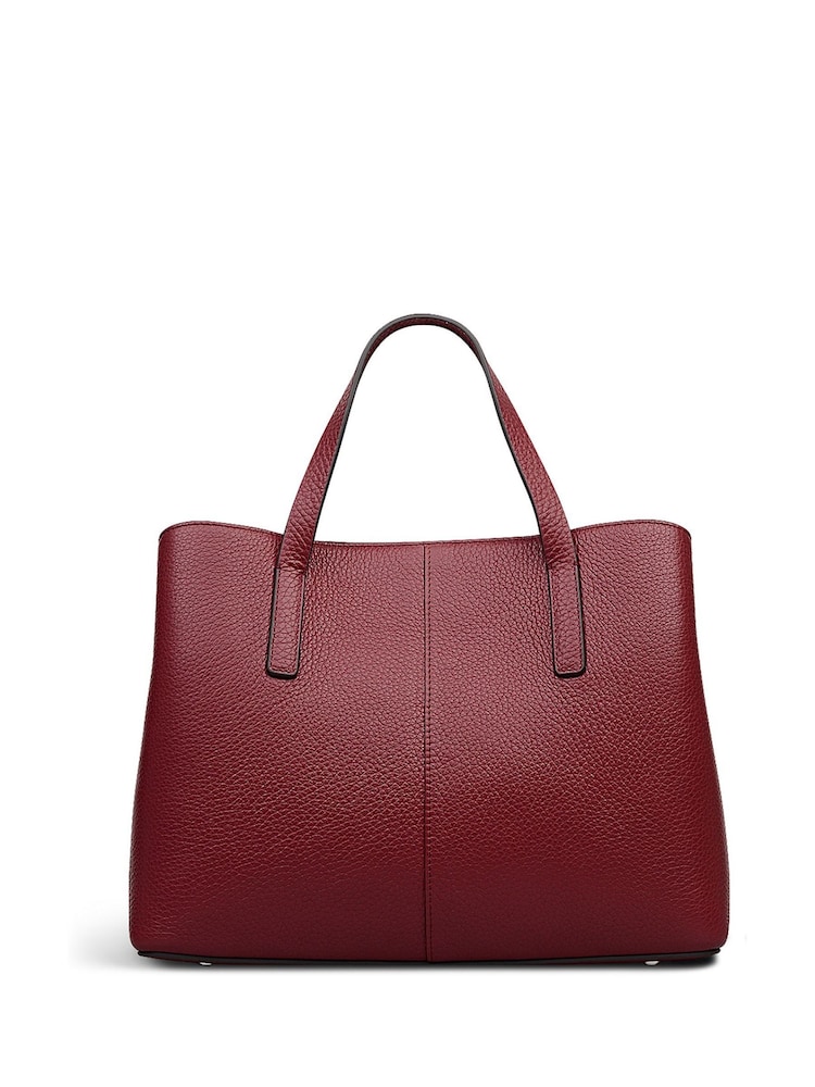 Radley Medium Dukes Place Icon Zip Top Grab Brown Bag - Image 2 of 6 Radley Medium Dukes Place Icon Zip Top Grab Brown Bag - Image 2 of 6
