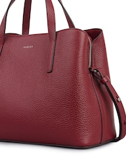 Radley Medium Dukes Place Icon Zip Top Grab Brown Bag - Image 4 of 6