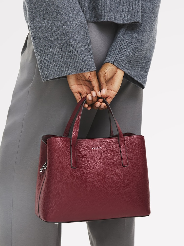 Radley Medium Dukes Place Icon Zip Top Grab Brown Bag - Image 6 of 6 Radley Medium Dukes Place Icon Zip Top Grab Brown Bag - Image 6 of 6