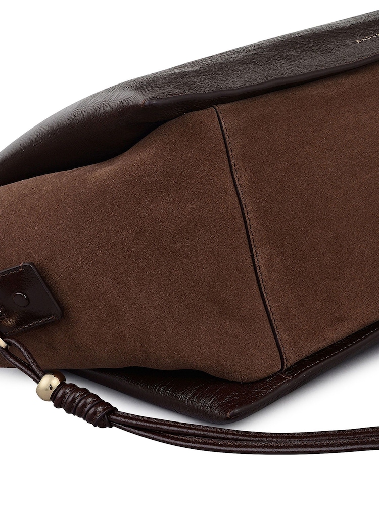 Radley Large The Romilly Ziptop Grab Brown Bag - Image 8 of 8