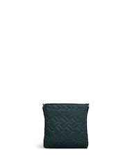 Radley Small Green Holland Park Quilt Zip Top Cross-Body Bag - Imagen 4 de 5