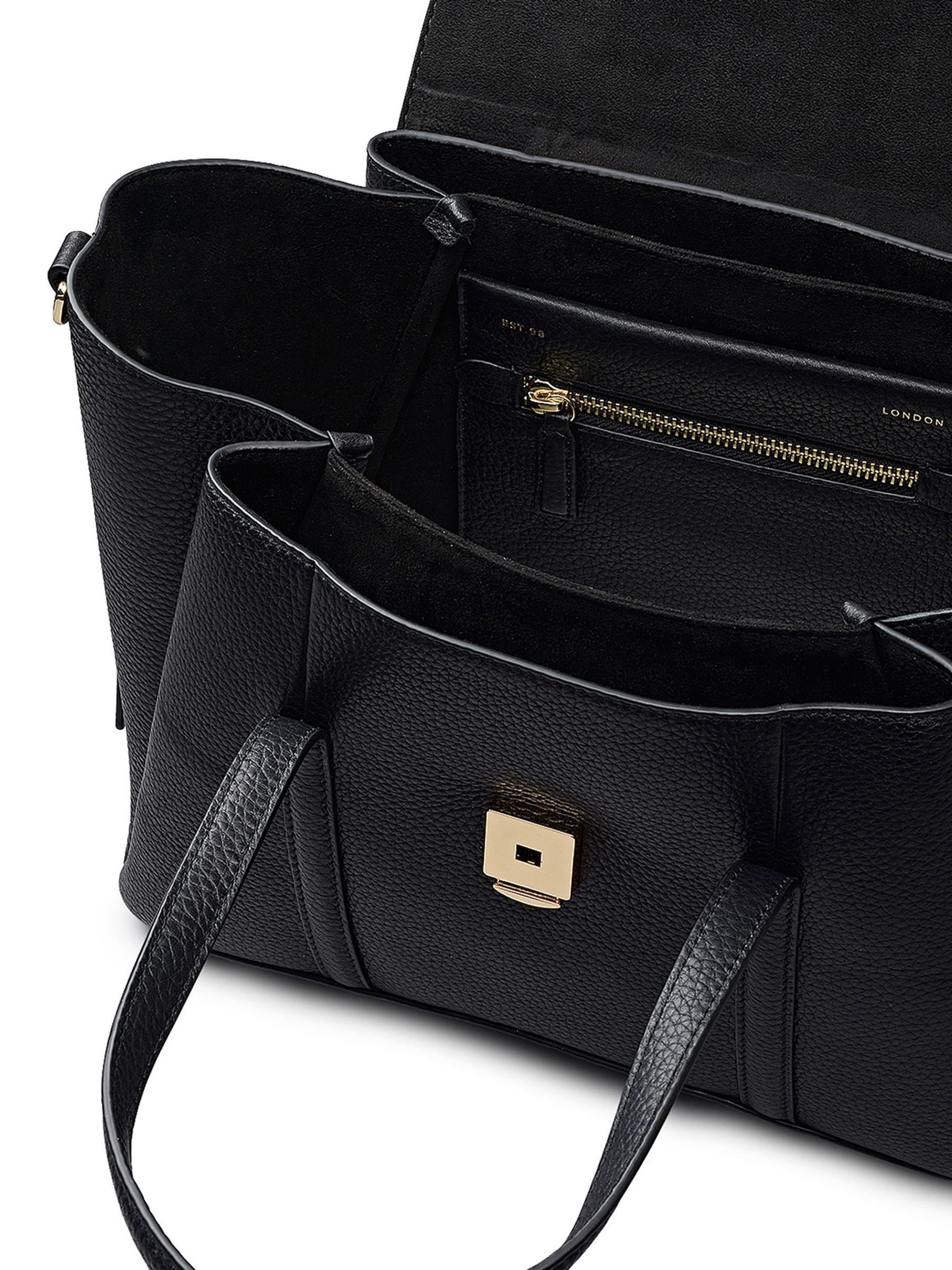 RADLEY バッグ (黒) $298 Radley London Baylis Road Faux Croc Medium Zip Around Satche