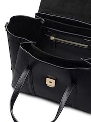 Radley Medium The Chancery Flapover Black Grab Bag - Image 3 of 4