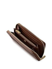 Radley Large Pockets Zip-Around Matinee Brown Bag - Image 4 of 4