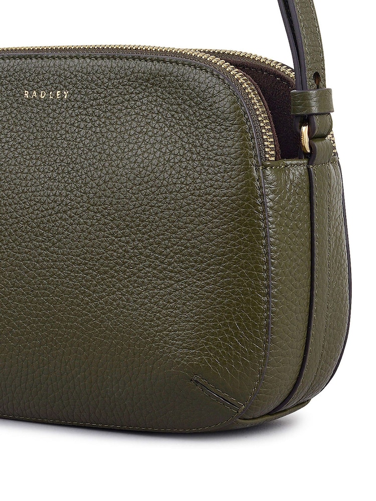 Radley Medium Dukes Place Ziptop Nude Cross-Body Bag - Image 4 of 4 Radley Medium Dukes Place Ziptop Nude Cross-Body Bag - Image 4 of 4