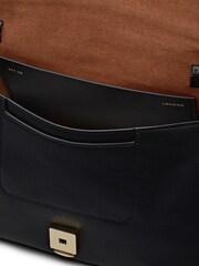 Radley Medium The Mercer Flapover Shoulder Black Bag - Image 5 of 6