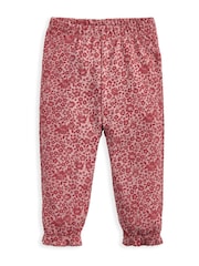 Mamas & Papas Pink Nostalgic Floral Print Jersey Pyjamas - Image 4 of 4