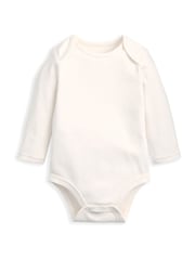 Mamas & Papa Knitted Bear Brown Dungarees & Bodysuit Set - Image 2 of 5