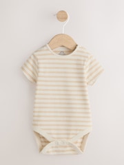 Mid Blue Woven Dungarees and Bodysuit Baby Set (0mths-2yrs) - Image 3 of 6