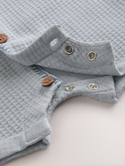 Blue Milk Club Jersey Waffle Baby Romper (0mths-3yrs) - Image 5 of 6