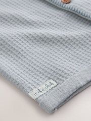 Blue Milk Club Jersey Waffle Baby Romper (0mths-3yrs) - Image 6 of 6