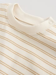 Mineral Blue/ Neutral/ Orange - Kurzarm-Baby-T-Shirts, 4 er-Pack (0Monate–2Jahre) - Bild 14 von 14