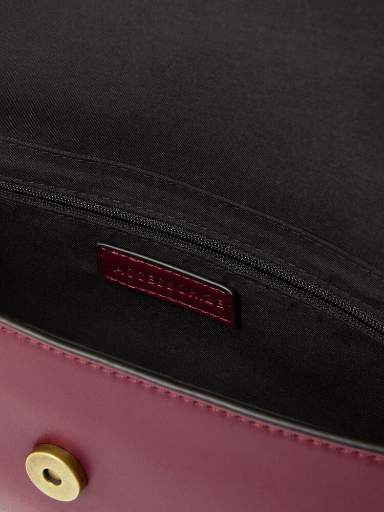 Accessorize Red Snaffle Cross-Body Bag - Image 2 of 2 Accessorize Red Snaffle Cross-Body Bag - Image 2 of 2