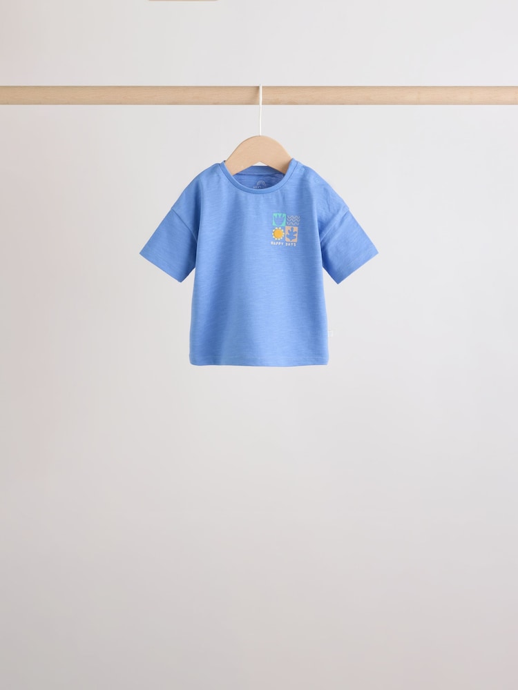 Blue Top & Legging Baby 6 Piece Set (0mths-2yrs) - Image 2 of 15