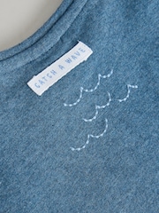 أزرق بحري - طقم من 6 قطع من بلوزة وبنطلون ضيق للبيبي (0شهر-3سنوات) - Image 15 of 15