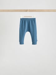 أزرق بحري - طقم من 6 قطع من بلوزة وبنطلون ضيق للبيبي (0شهر-3سنوات) - Image 7 of 15