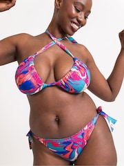 Curvy Kate Blue Ibiza String Bikini Top - Image 6 of 10