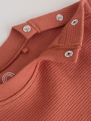 Rust Brown Baby Top and Shorts Set (0mths-2yrs) - Image 10 of 13