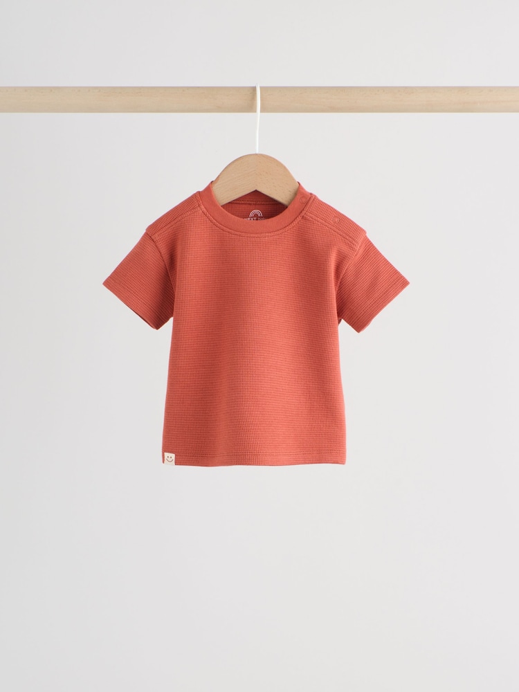 Rust Brown Baby Top and Shorts Set (0mths-2yrs) - Image 2 of 13