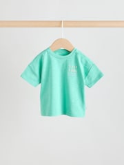 Green/Blue Stripe Top and Trousers Baby Set (0mths-2yrs) - Image 6 of 14