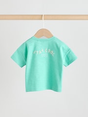 Green/Blue Stripe Top and Trousers Baby Set (0mths-2yrs) - Image 7 of 14