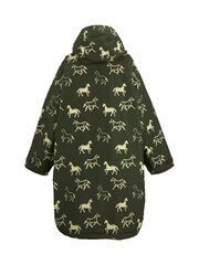 Regatta Green Junior Waterproof Robe Coat - Image 8 of 9