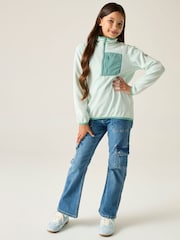 Μπλε - Regatta Παιδικό Frankie Φλις με Μισό Φερμουάρ - Εικόνα 3 του 7