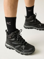 Regatta Black Holcombe III Waterproof Boots - Image 1 of 10