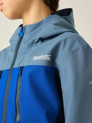 Regatta Blue Junior Waterproof Highton Jacket - Image 5 of 9