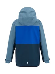 Regatta Blue Junior Waterproof Highton Jacket - Image 8 of 9