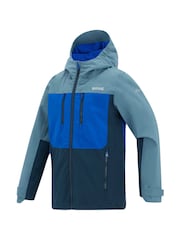 Regatta Blue Junior Waterproof Highton Jacket - Image 9 of 9