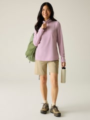 Regatta ז'קט פליז עם רוכסן בצווארון, דגם Sweetheart - תמונה 3 מתוך 7