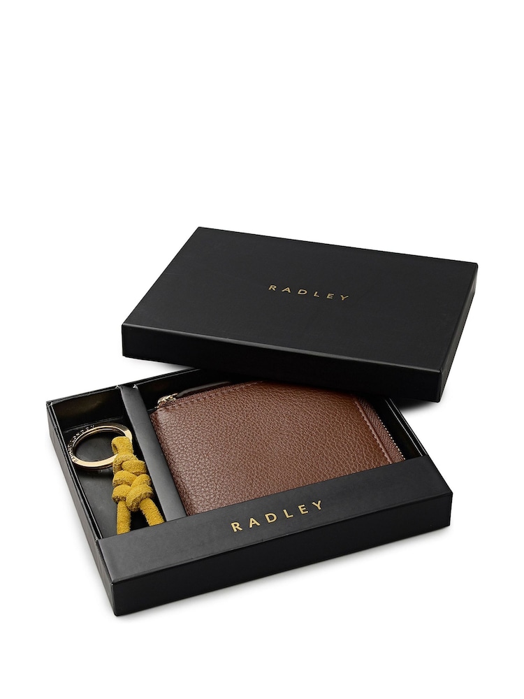 Radley Medium Chilworth Street Boxed Black Purse And Keyring Set - Image 3 of 3 Radley Medium Chilworth Street Boxed Black Purse And Keyring Set - Image 3 of 3