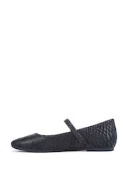 Vionic Blue Alameda Wide Fit Arch Support Mary Janes Shoes - Image 2 of 7