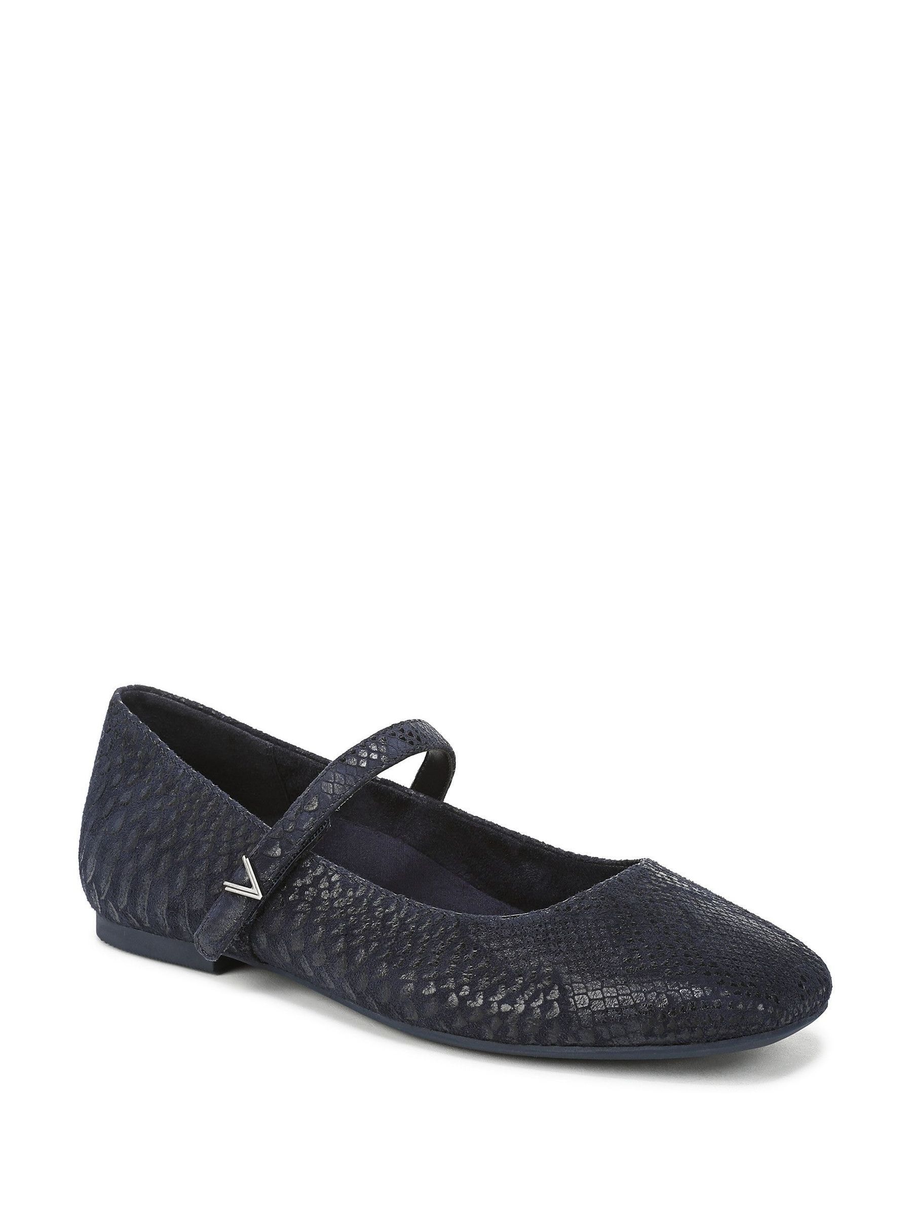 Buy Vionic Blue Alameda Wide Fit Arch Support Mary Janes from the