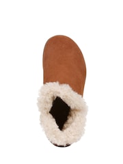 Braun - Vionic Unwind Regular Fit Arch Support Bootie Slippers - Bild 6 von 7