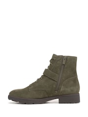 Vionic Wide Fit Green Catina Arch Support Ankle Boots - Image 2 of 7