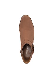 Vionic Vivette Wide Fit Arch Support Ankle Brown Boots - Image 6 of 7