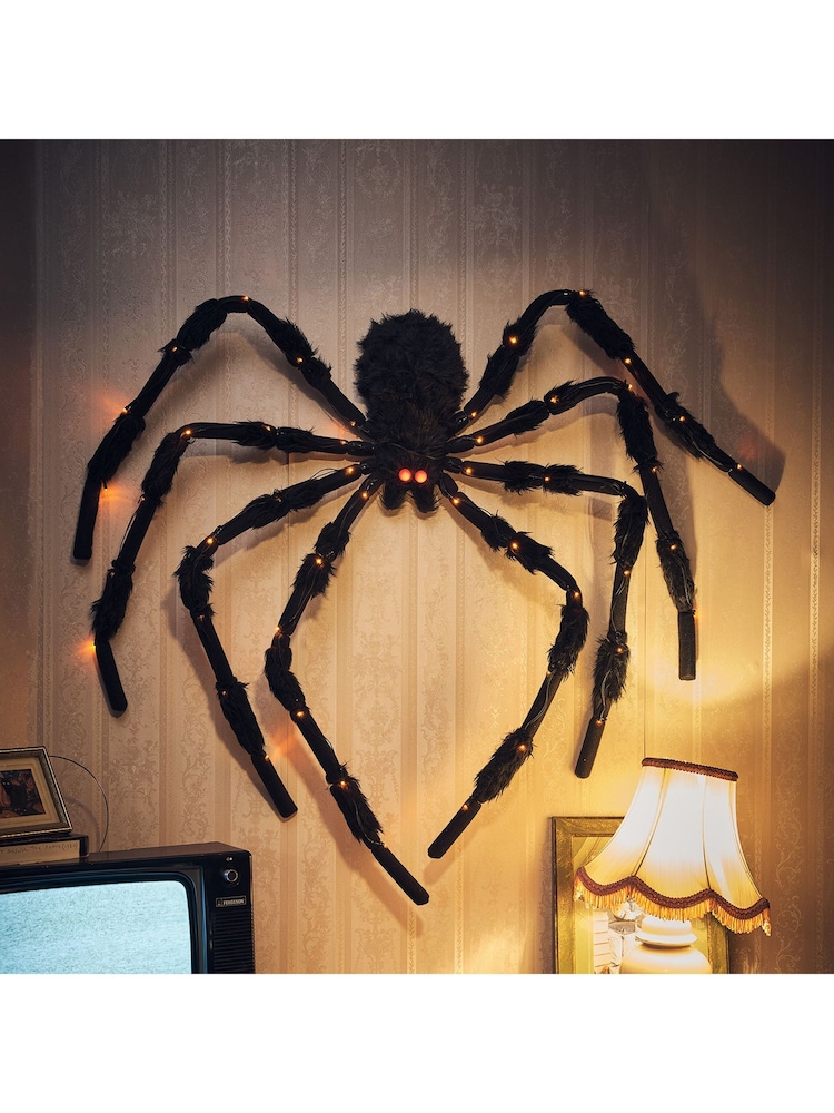 Lights4fun Buzz the Spider LED Halloween Decoration - Image 1 of 2