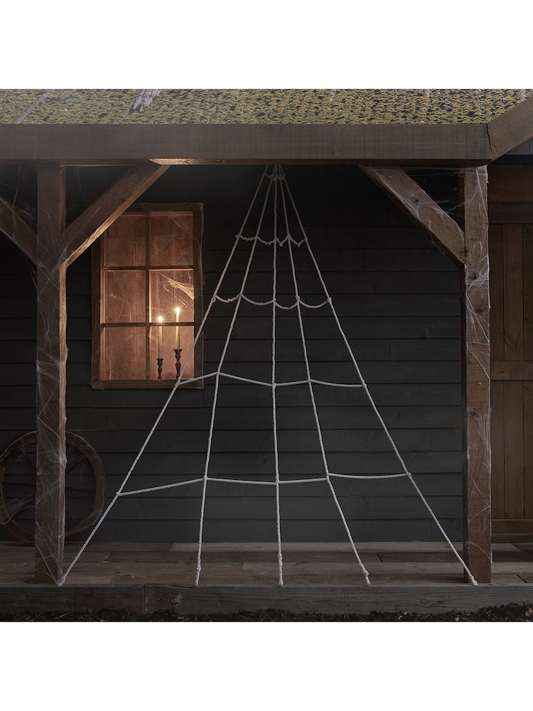 Lights4fun Light Up Spider Web Halloween Decoration - Image 2 of 2