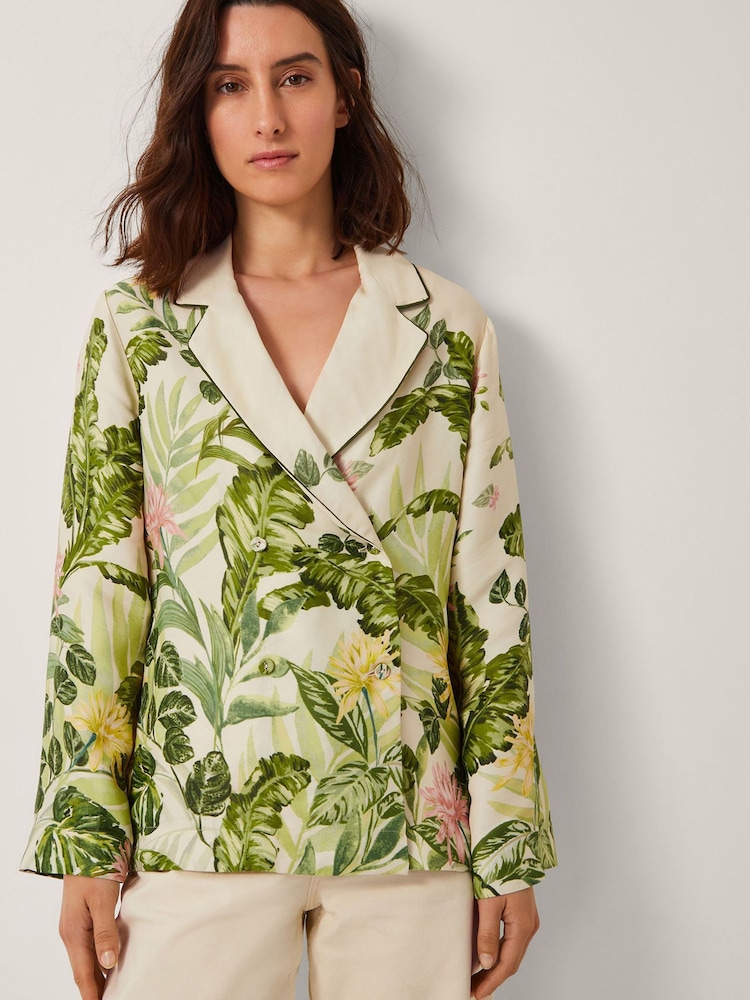 Shacket Monsoon Fleur com estampa floral - Imagem 2 de 6