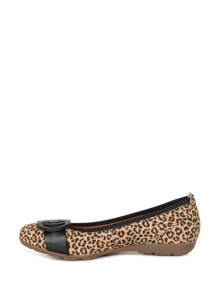 Gabor Rosta Ballerina Suede Shoes - Image 2 of 5 Gabor Rosta Ballerina Suede Shoes - Image 2 of 5